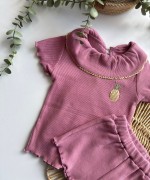 MK0030 MEYVE KONSEPT SUMMER TAKIM ANANAS Gül