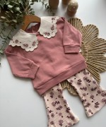 MK0047 Bebe Yaka Rose Takım Gül
