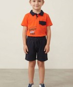 MK0068 Polo Yaka İkili Takım Turuncu