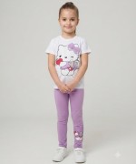 MK0070 Hello Kitty İkili Takım Mor