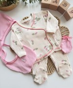 MK0092 Ahududu 5 li Set Pembe
