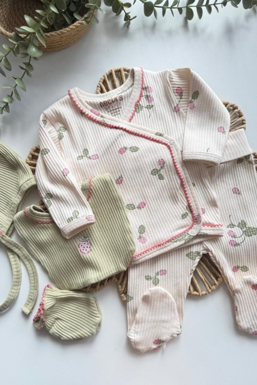 MK0092 Ahududu 5 li Set Su Yeşili