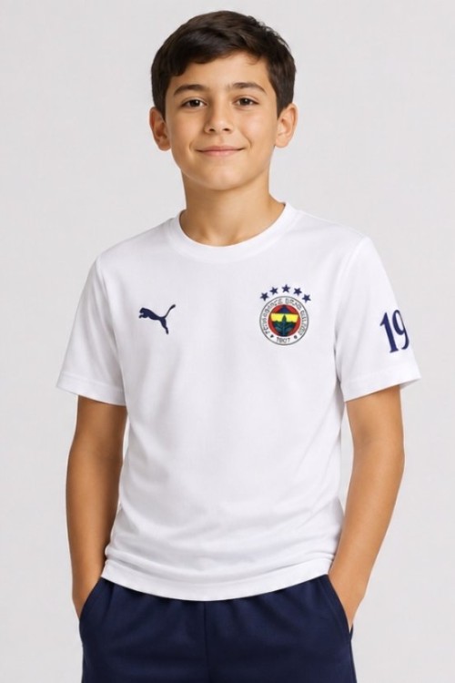 MK0111 Taraftar Tişört-2 Beyaz
