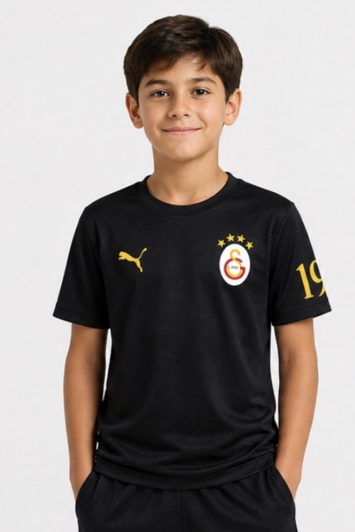 MK00112 Taraftar Tişört-3 Siyah