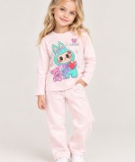 MK00144 Labubu Şeker Toz Pembe  Açık Pembe