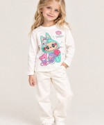 MK00144 Labubu şeker beyaz Beyaz