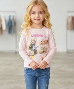 MK00144 Labubu 4 lü Koyu toz pembe  Pembe