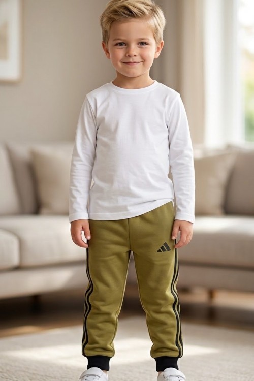 MK00148 Eşofman Altı Yağ Yeşili