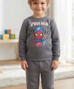 MK00149 Spıder Man İkili Takım Antrasit