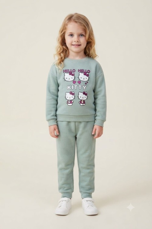 MK00160 Hello Kitty Takım Su Yeşili