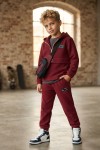 MK00162 Unısex Polarlı Takım bordo Bordo