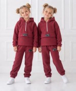 MK00162 Unısex Polarlı Takım bordo Bordo