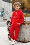 MK00162 Unısex Polarlı Takım kırmızı Kırmızı