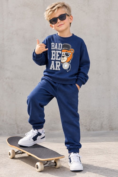 MK00167 Bad Bear Eşofman Takımı lacivert  Lacivert