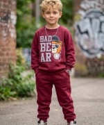 MK00167 Bad Bear Eşofman Takımı Bordo Bordo
