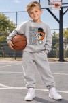 MK00167 Bad Bear Eşofman Takımı Açık Gri Açık Gri