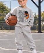 MK00167 Bad Bear Eşofman Takımı Açık Gri Açık Gri