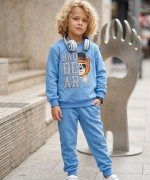 MK00167 Bad Bear Eşofman Takımı Mavi Mavi