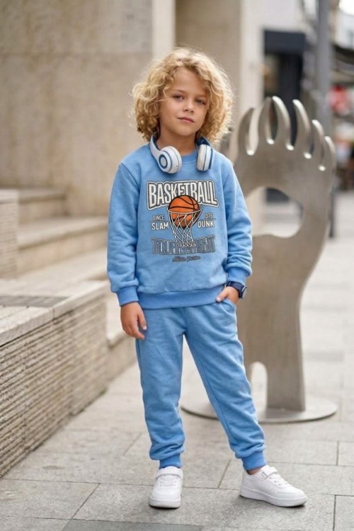MK00171 Basketbol Eşofman Takımı  Mavi