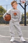 MK00171 Basketbol Eşofman Takımı  Gri