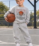 MK00171 Basketbol Eşofman Takımı  Gri