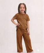 MK0017 Bürümcük Kumaş Asönsörlü Takım Taba